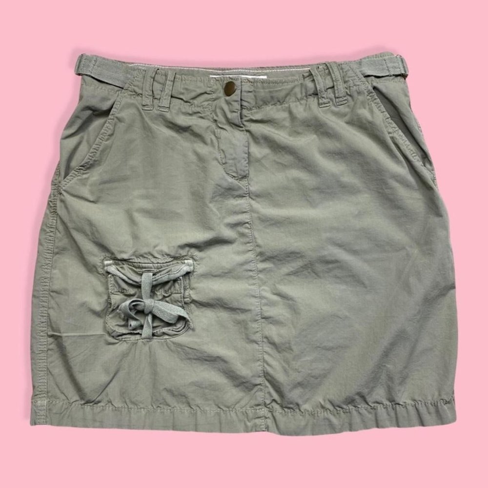 Early 2000s Tommy Hilfiger Cargo Mini Skirt